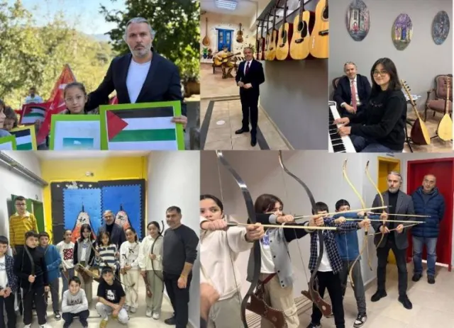 ÇATALPINAR'DA EĞİTİM CAMİASINDA ÇOK GÜZEL ŞEYLER OLUYOR