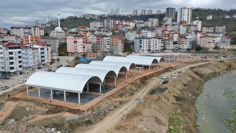 FATSA KAPALI PAZARI’NA KAVUŞUYOR