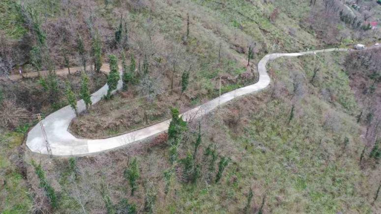 ORDU’DA DAĞLAR TEPELER AŞILIYOR