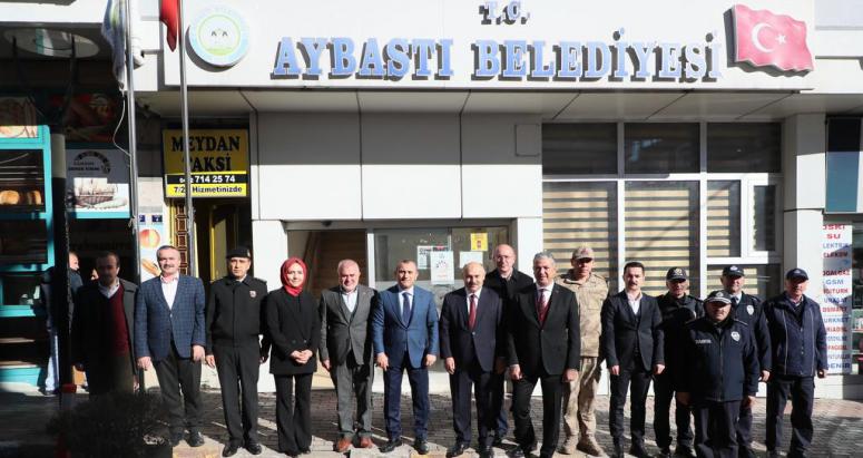 Vali Sonel Aybastı İlçemizde Toplantı, Ziyaret ve Temaslarda Bulundu