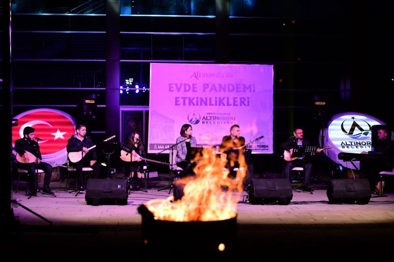 ALTINORDU BELEDİYESİ PANDEMİ ETKİNLİKLERİYLE VATANDAŞA MORAL SAĞLIYOR