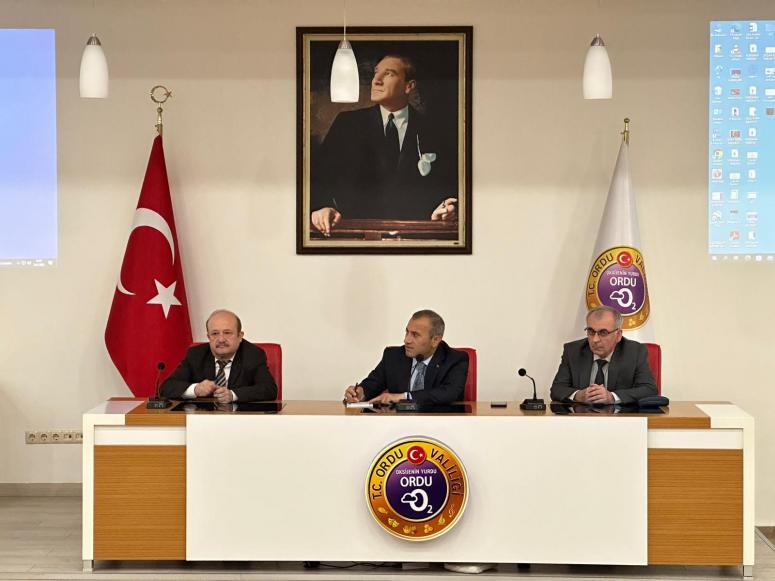 İl İdare Şube Başkanları Toplantısı Yapıldı