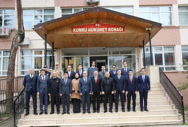 Vali Sonel Kumru İlçemizde Toplantı, Ziyaret ve Temaslarda Bulundu