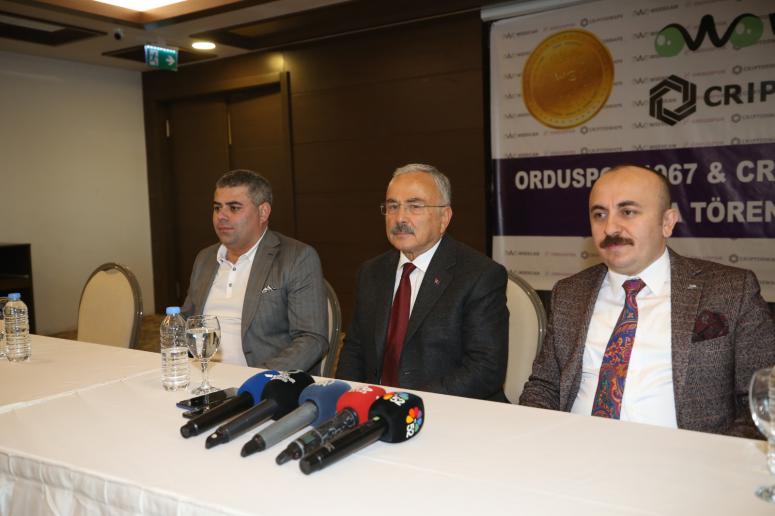 Orduspor 1967'den sponsorluk anlaşması