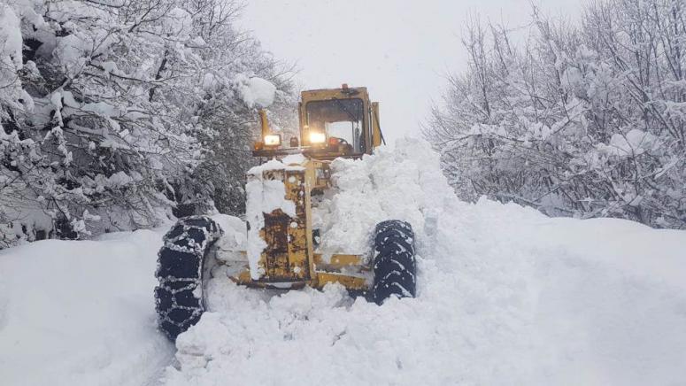 ORDU’DA KAR KALINLIĞI 4 METREYE ULAŞTI