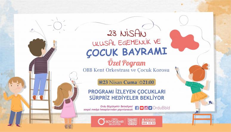 23 NİSAN’DA BÜYÜKŞEHİR’DEN ÇOCUKLARA ÖZEL SÜRPRİZLER