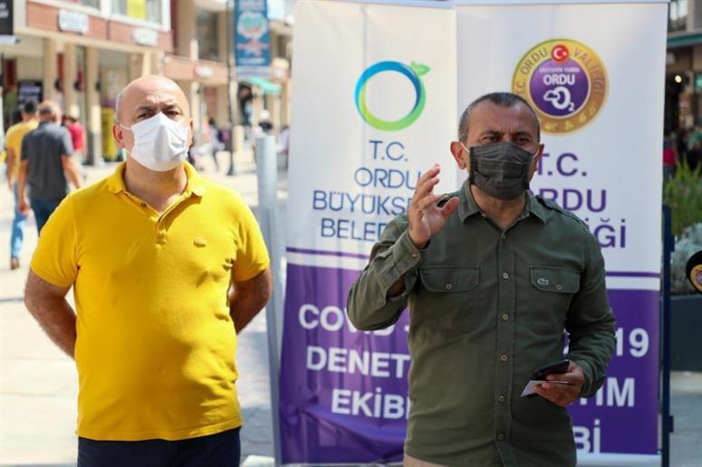 Vali Sonel, Koronavirüs Tedbirleri Denetiminde Bulundu