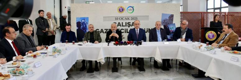10 OCAK ÇALIŞAN GAZETECİLER GÜNÜ KUTLANDI
