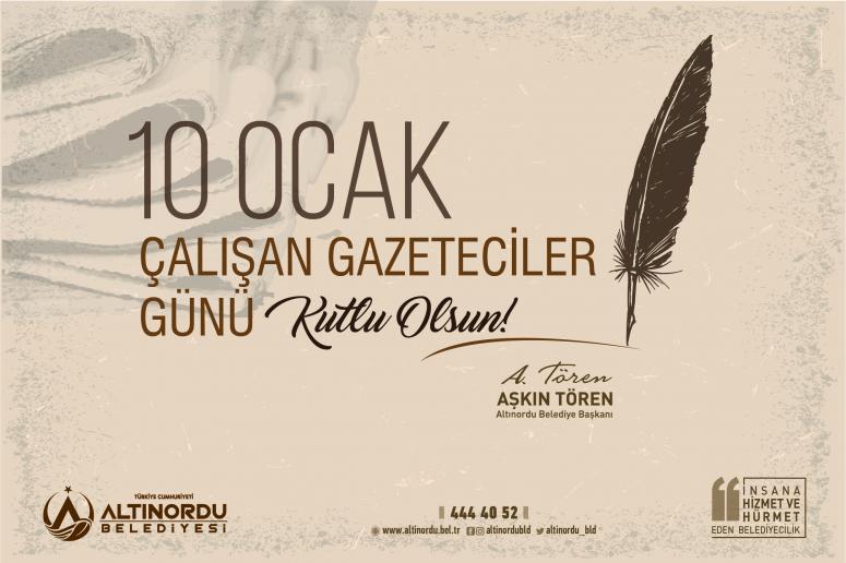 Altınordu Belediye Başkanı Aşkın Tören'in