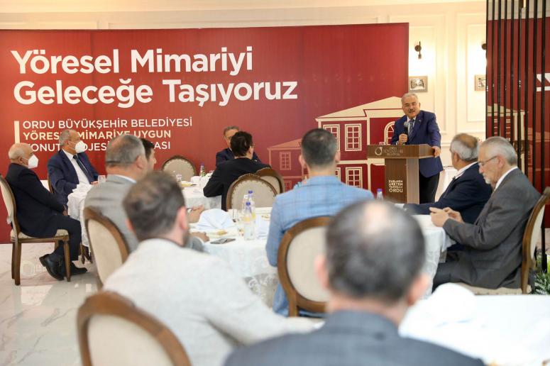 ORDU YÖRESEL MİMARİSİNE SAHİP ÇIKIYOR