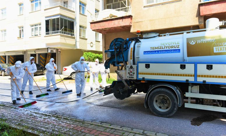 ALTINORDU BELEDİYESİ HER KOŞULDA ŞEHRİNİN VE HEMŞEHRİLERİNİN HİZMETİNDE