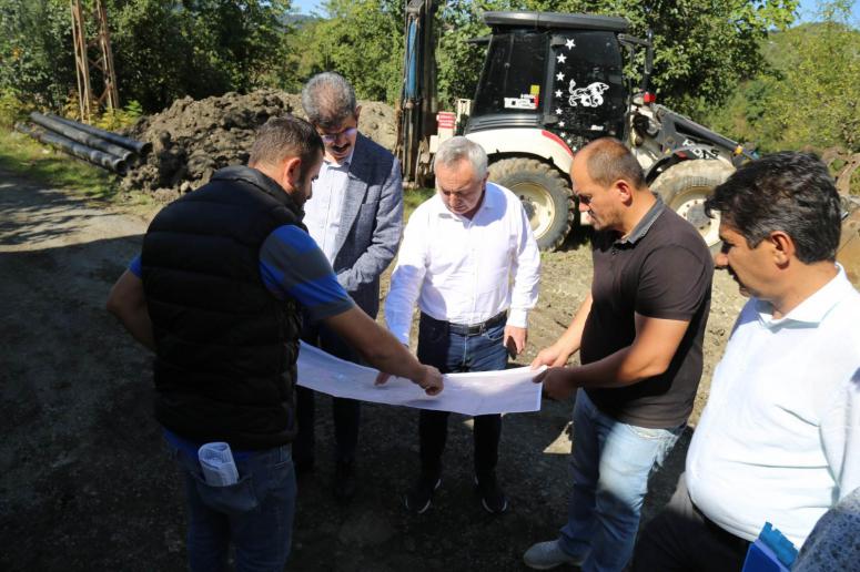 ÇAYBAŞI VE TEKKİRAZ’IN İÇME SUYU HATLARI YENİLENİYOR