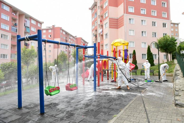 ALTINORDU'DA PARKLAR VE YEŞİL ALANLAR PIRIL PIRIL
