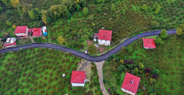 ALTINORDU'NUN YOLLARA SICAK DOKUNUŞU DEVAM EDİYOR