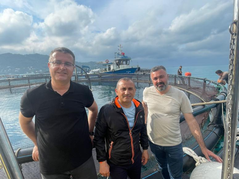 Vali Sonel, Türk Somonu Hasadı Yapılan İşletmeleri Ziyaret Etti