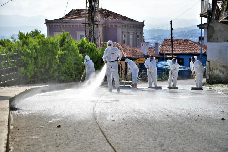 ALTINORDU BELEDİYESİ TÜM EKİPLERİYLE TAŞBAŞI’NDA