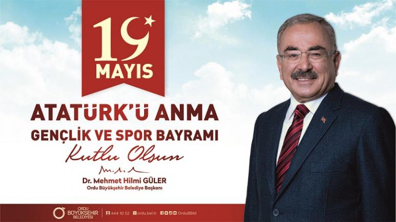 “19 MAYIS GENÇLİK, GENÇLİK İSE GELECEK DEMEKTİR”