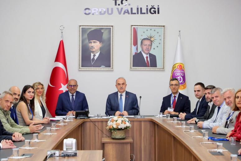 BM ILO Heyeti Vali Erol’u Ziyaret Etti