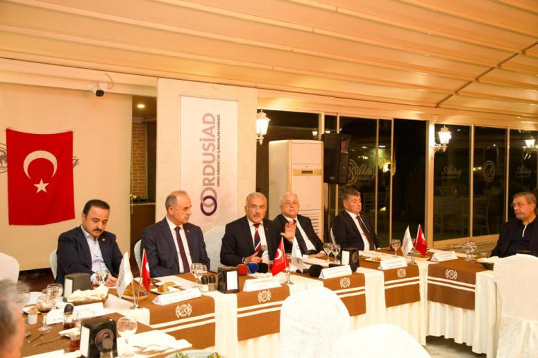 Vali Erol, İş Geliştirme Toplantısına Katıldı