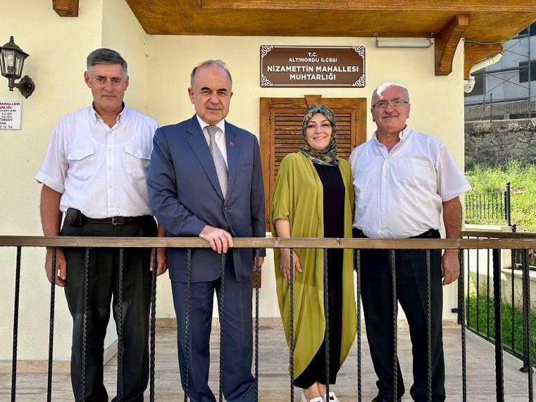 Vali Erol, Muhtarlara Yaptığı Ziyaretlerini Sürdürdü