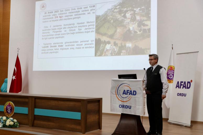 TAMP-Ordu Masa Başı Tatbikatı Yapıldı