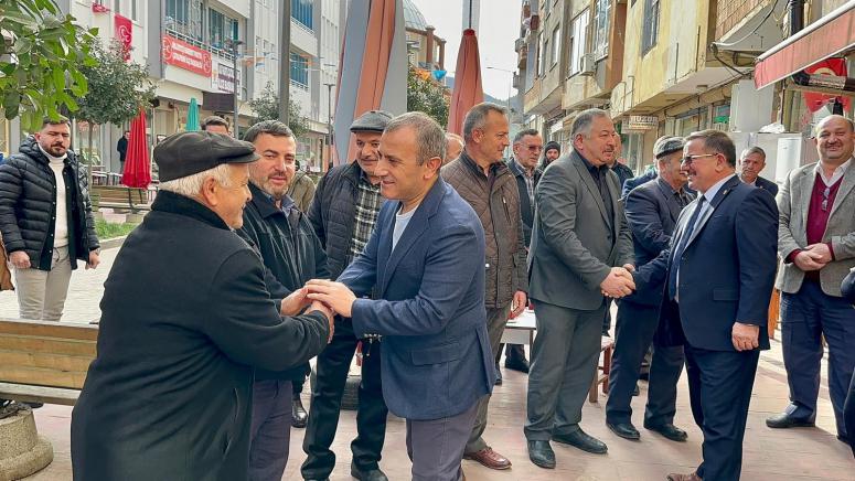 Vali Sonel, Sahada Olmaya Devam Ediyor, Bu Kez De Çatalpınar İlçemizde