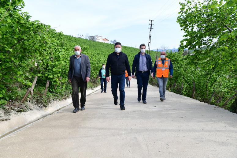 ALTINORDUDA YOLLAR ARTIK ÇOK DAHA GÜVENLİ VE KONFORLU