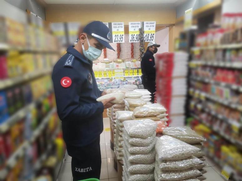 BÜYÜKŞEHİR ZABITA’DAN ETİKET DENETİMİ