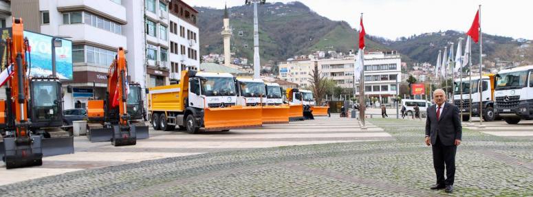 BÜYÜKŞEHİR ARAÇ FİLOSUNU GÜÇLENDİRDİ