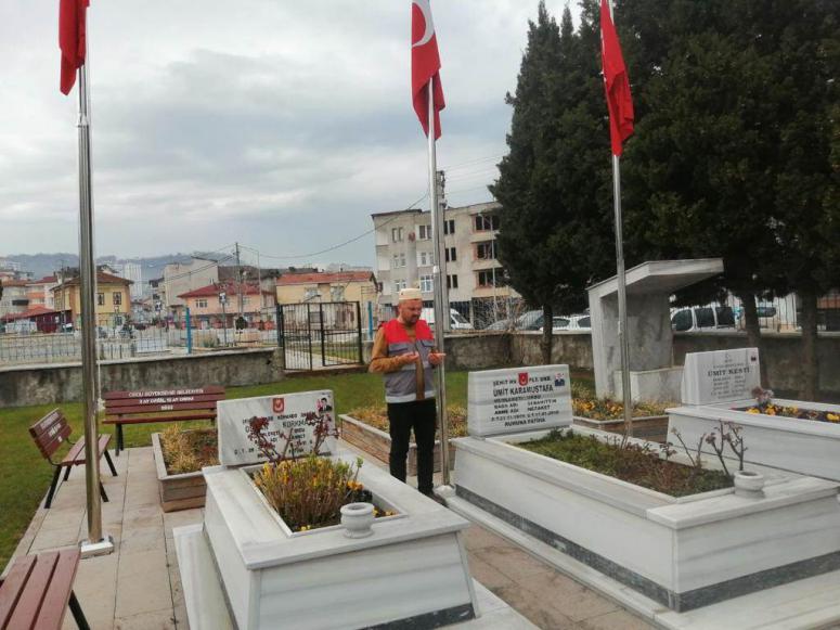 BÜYÜKŞEHİR, ŞEHİTLERİ UNUTMADI