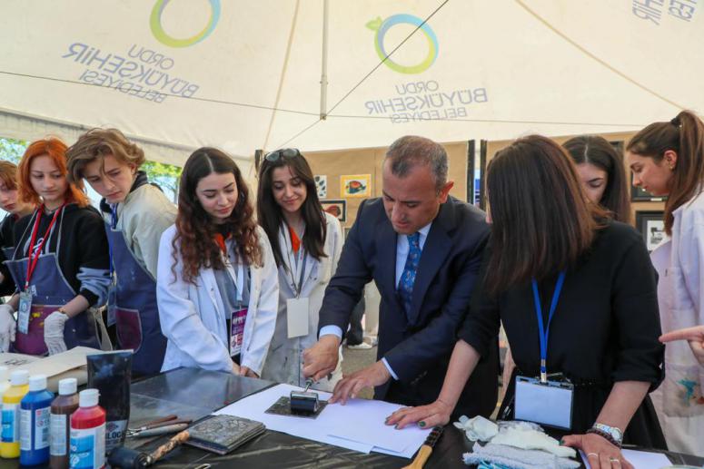 Ordu’da Mesleki Eğitim Fuarı Açıldı