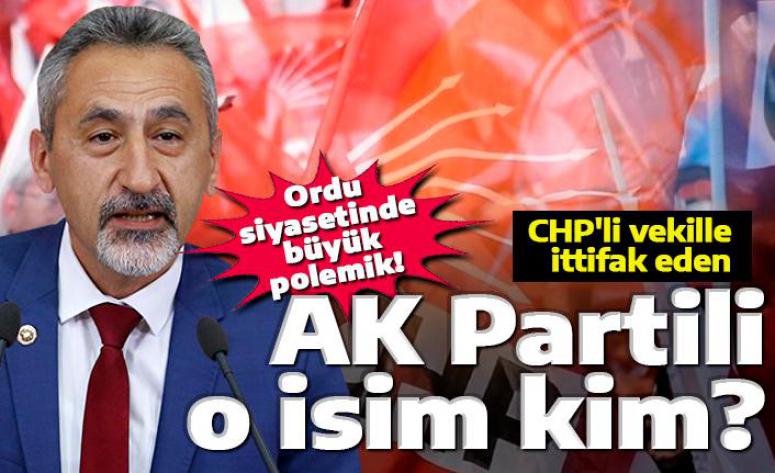 CHP'li vekille ittifak eden AK Partili kim?