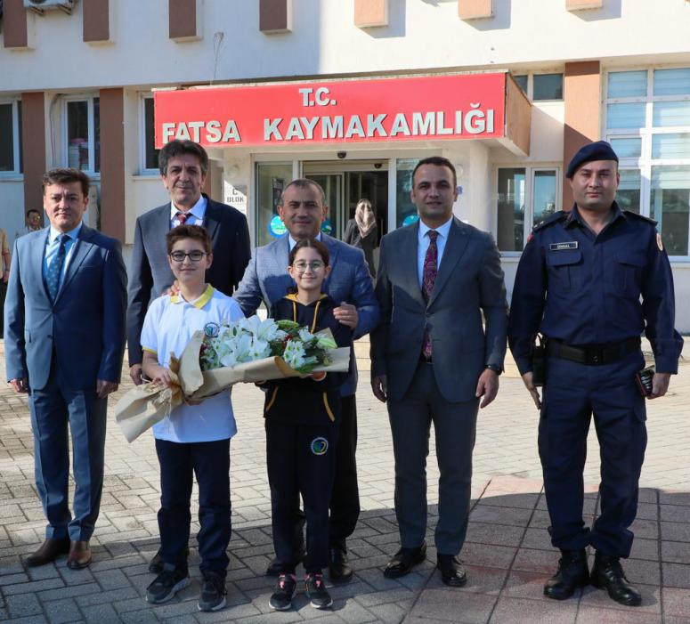 Vali Sonel, Fatsa İlçemizde Temas ve Ziyaretlerde Bulundu