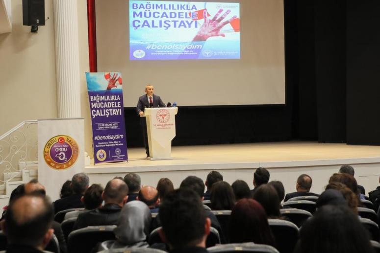 Ordu’da Bağımlılıkla Mücadele Çalıştayı Düzenlendi