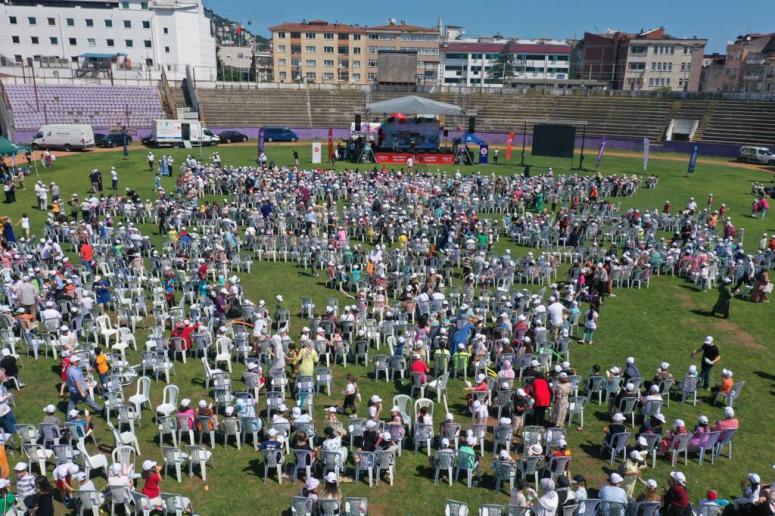 ALTINORDU ÇOCUK SESLERİYLE ŞENLENDİ
