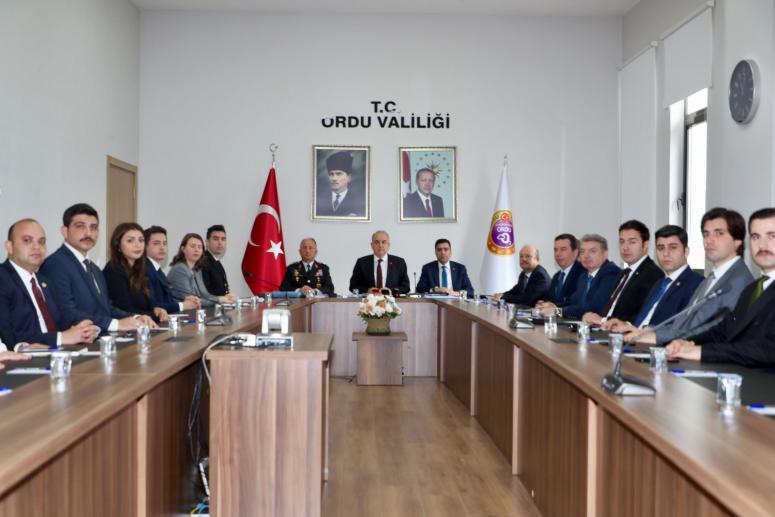 2024’ün İlk 4 Aylık Güvenlik, Asayiş ve Trafik Durumu Değerlendirildi