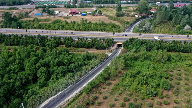 ÜNYE KOCUKLU MAHALLESİ ASFALTLANDI  ÇALIŞMALARIN TAMAMLANMASIYLA MAHALLEYE ULAŞIM KONFORLU HALE GETİRİLDİ