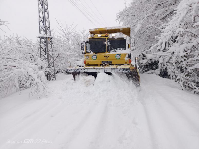 ORDU’DA KAR ESARET DEĞİL