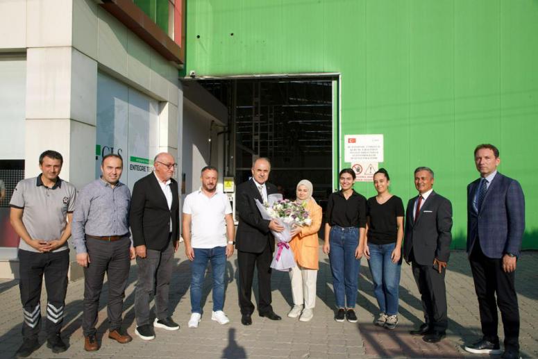 Vali Erol, Ordu OSB’yi Ziyaret Etti