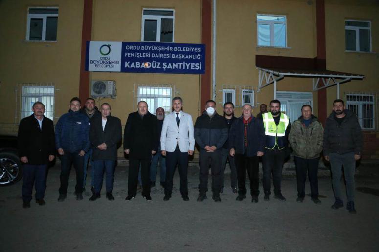 BÜYÜKŞEHİR’DE KAR SEFERBERLİĞİ