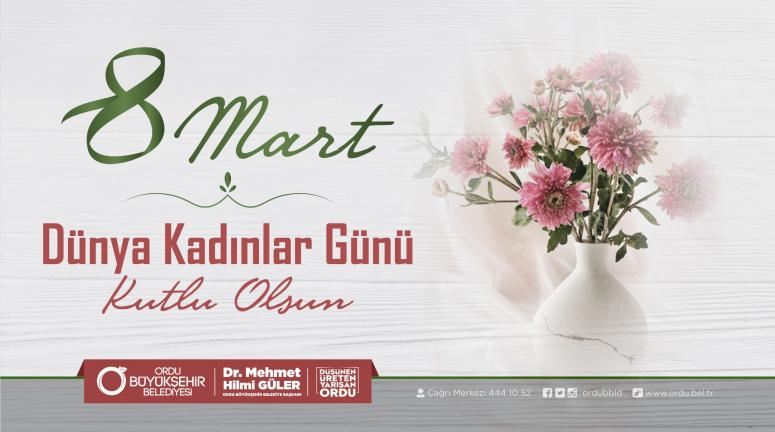 “KADINLAR, ÖZVERİNİN VE SEVGİNİN KAYNAĞIDIR”