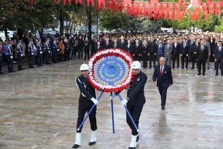 85. YIL ORDU’DA TÖRENLERLE ANILDI