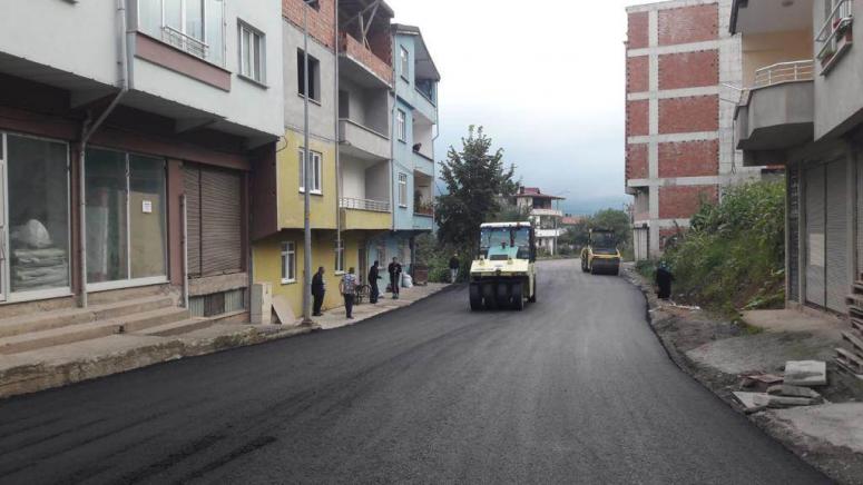 KORGAN’IN İLÇE MERKEZİ SICAK ASFALTLA BULUŞUYOR