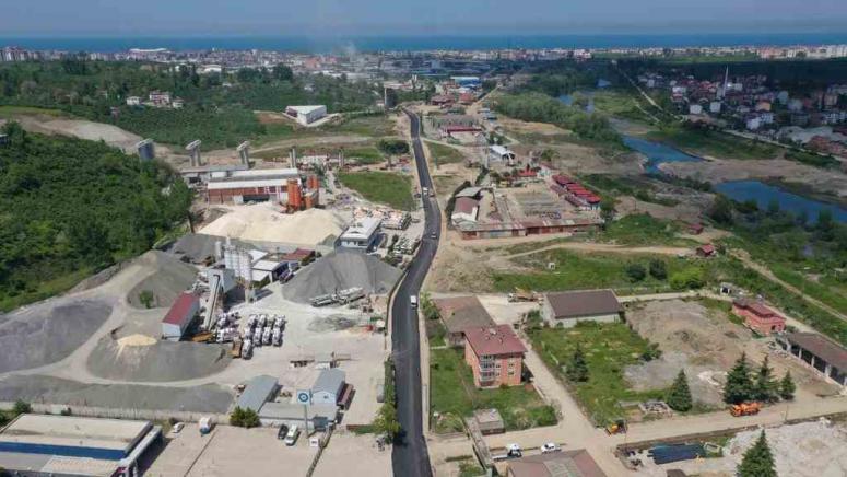 ALTINORDU'NUN EN SORUNLU GÜZERGAHINA BÜYÜKŞEHİR'DEN NEŞTER