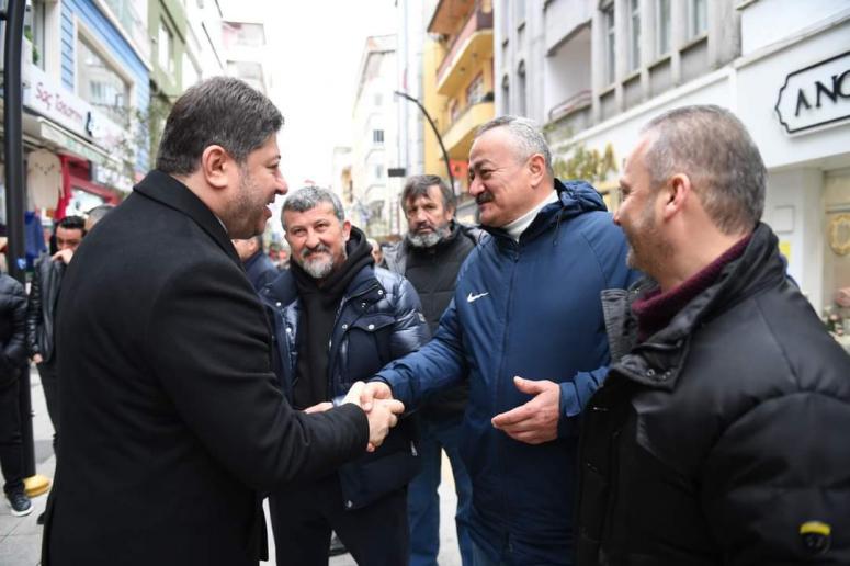 BAŞKAN TÖREN’İN HIZINA YETİŞİLMİYOR