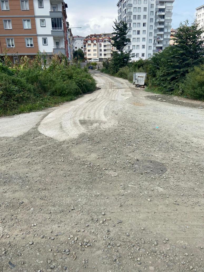 Mahalle sakinleri yollarının onarılmasını bekliyor