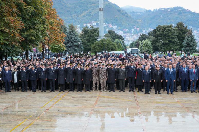 Büyük Önder Atatürk Törenlerle Anıldı
