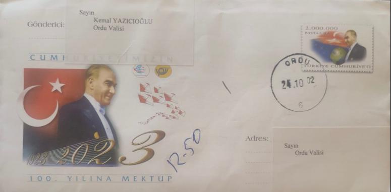 Vali Yazıcıoğlu'nun 21 Yıl Önce Yazdığı Mektup, Vali Erol’a Teslim Edildi