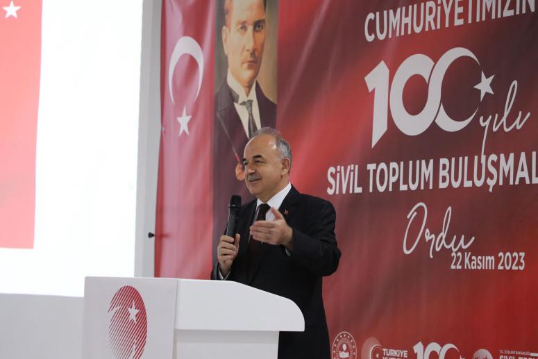 Sivil Toplum Buluşmaları Programı Ordu’da Yapıldı