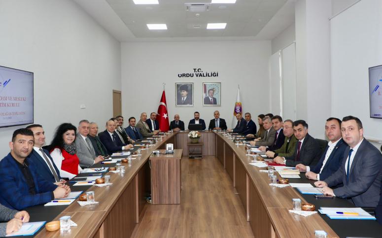 İl İstihdam ve Mesleki Eğitim Kurulu Toplantısı Yapıldı